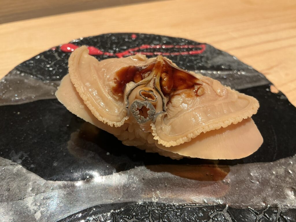 寿司清のハマグリ