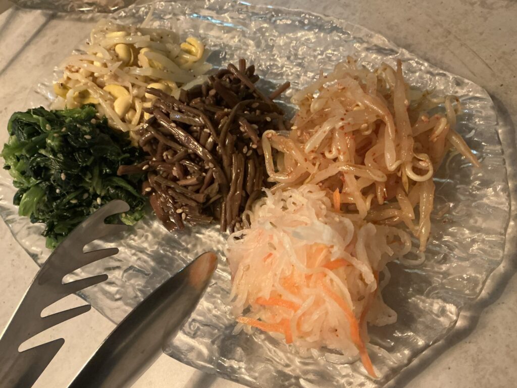 うしの絵のナムル