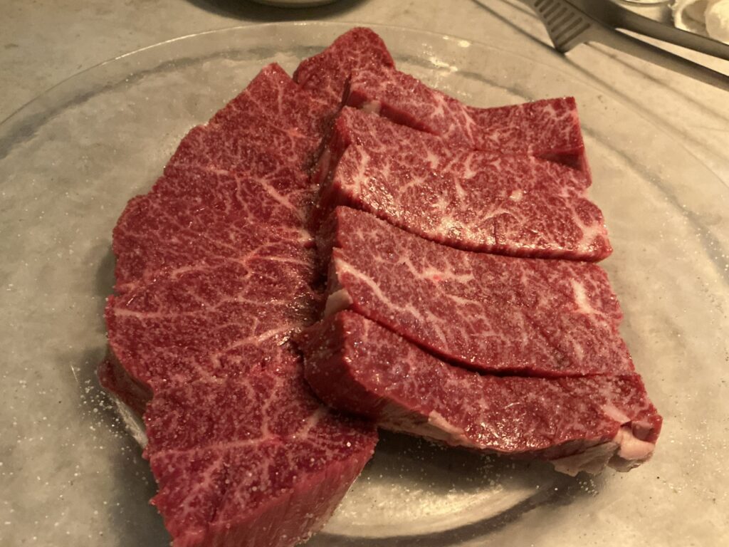 うしの絵のハラミ・サガリ