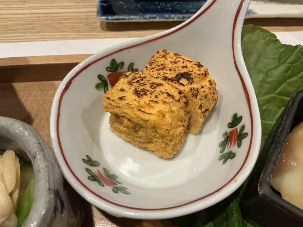 なみの上の季節のおばんざい五種盛り