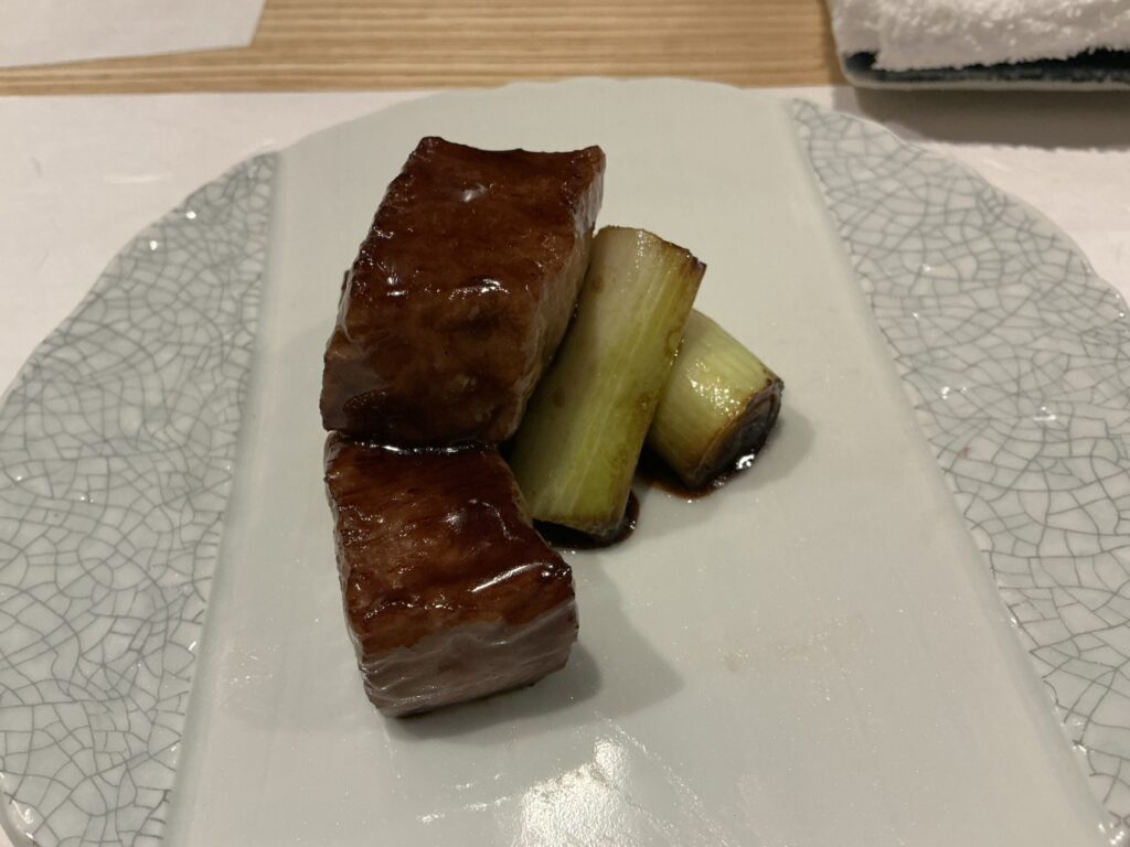 なみの上の元祖江戸味噌牛鍋