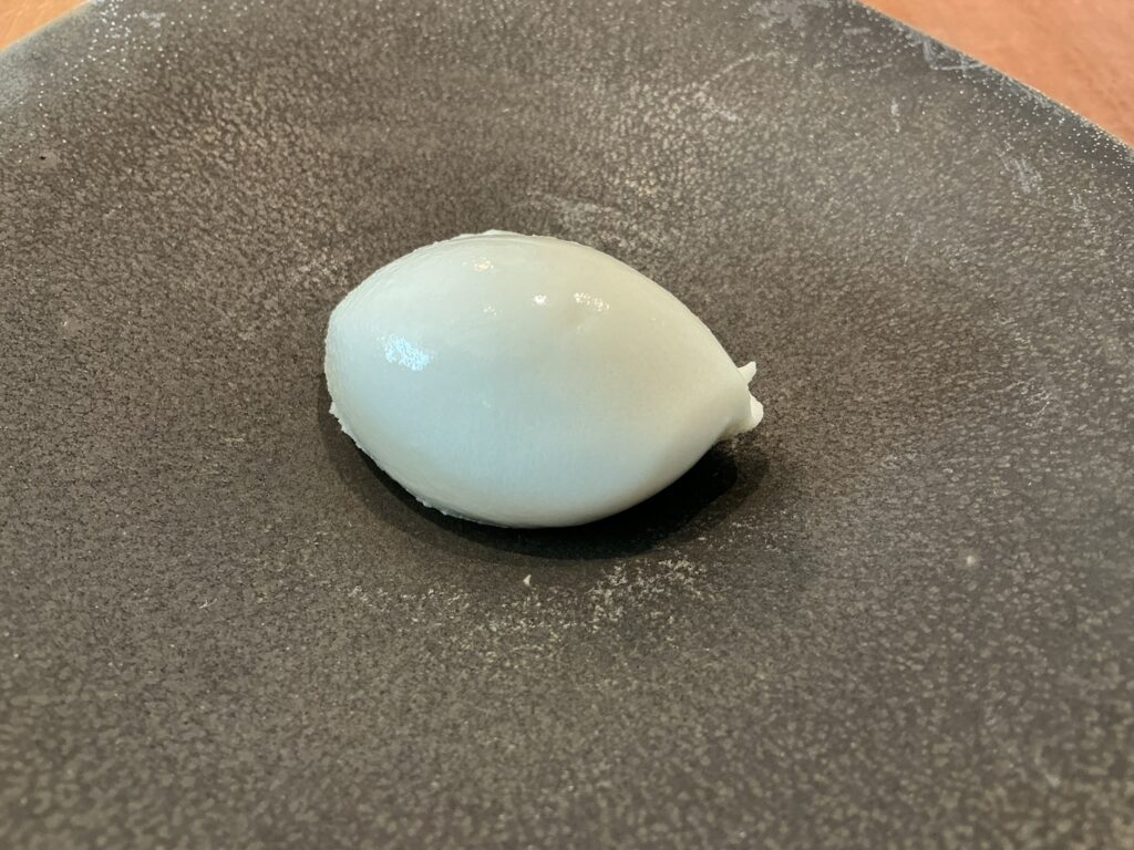 白土のお口直し／蕗の薹