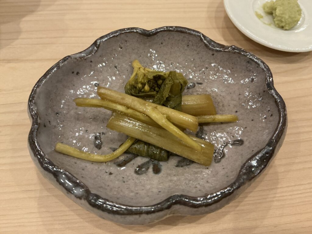 鮨桂太の花ワサビ