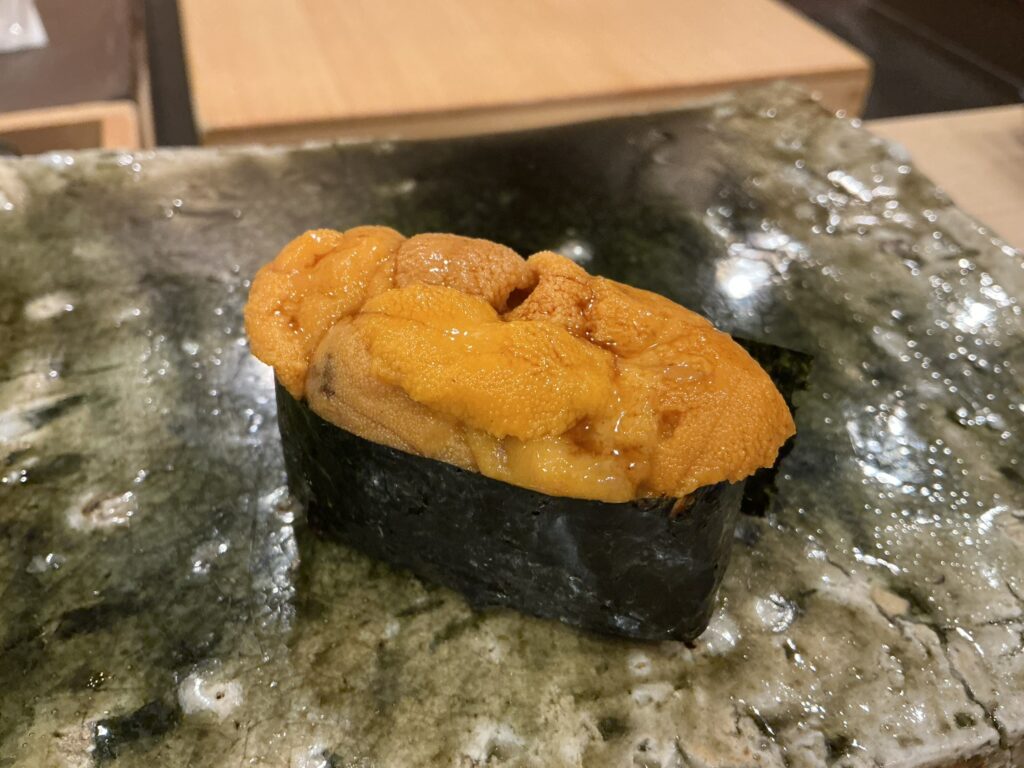 鮨桂太のウニ
