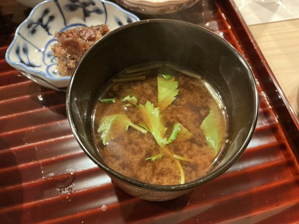 三田ゆうみのお味噌汁