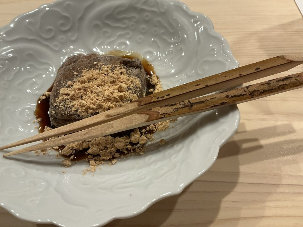 三田ゆうみの焼きわらび餅