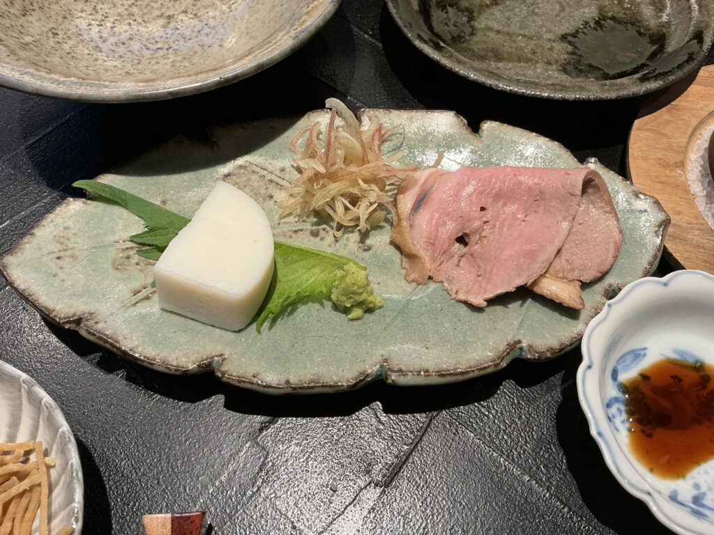 天々蕎々うめ庵の蕎麦前
