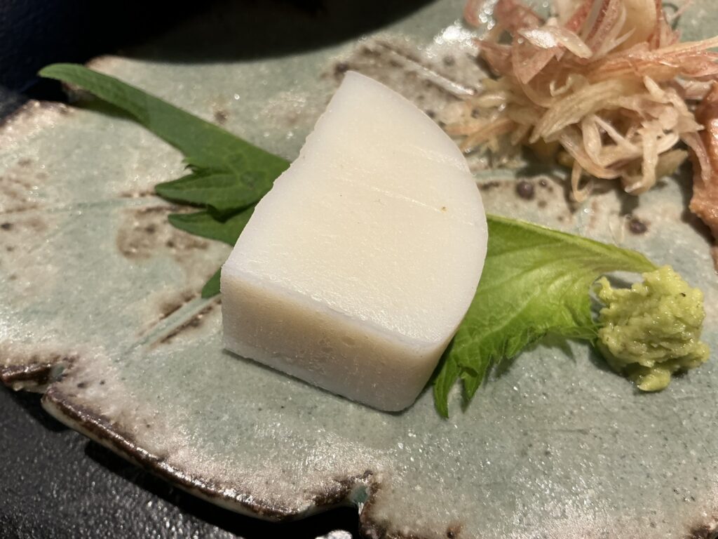 天々蕎々うめ庵の板わさ