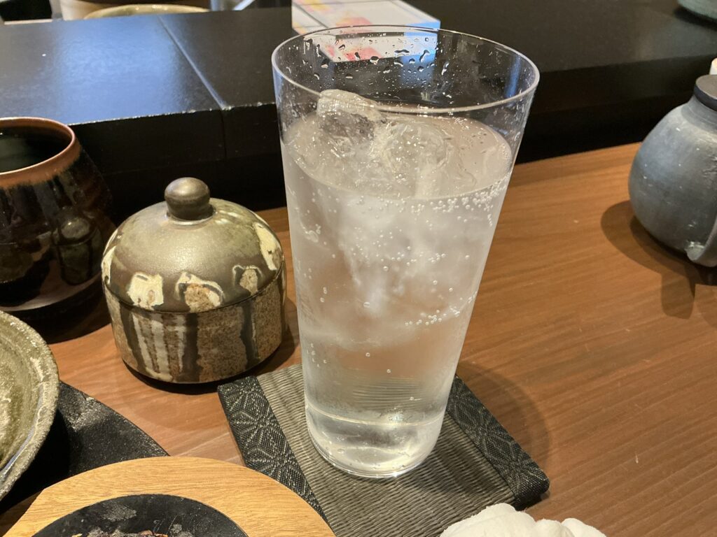 天々蕎々うめ庵の蕎麦焼酎