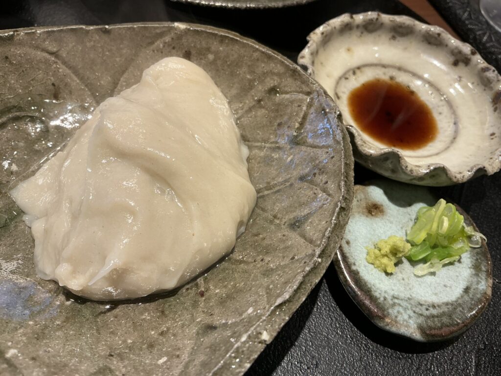 天々蕎々うめ庵のそばがき