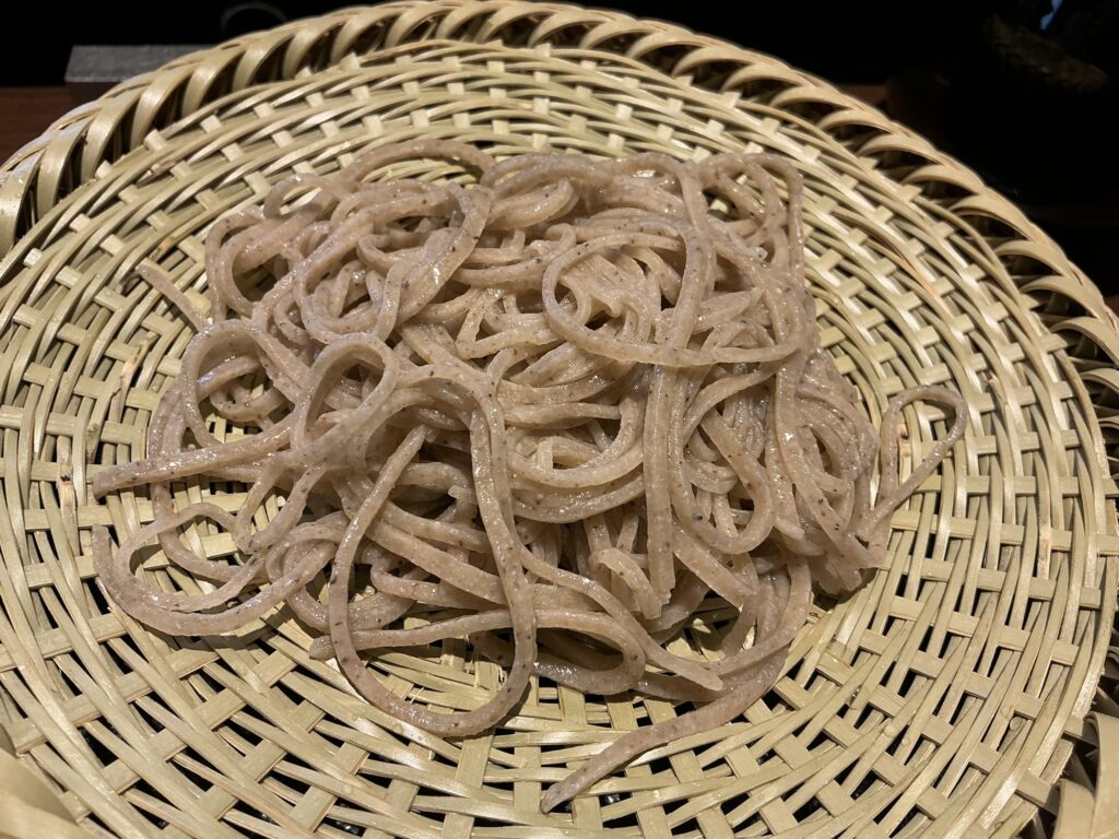 天々蕎々うめ庵の田舎せいろ