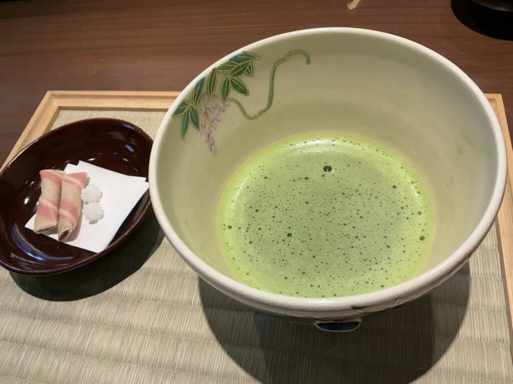 天々蕎々うめ庵の抹茶