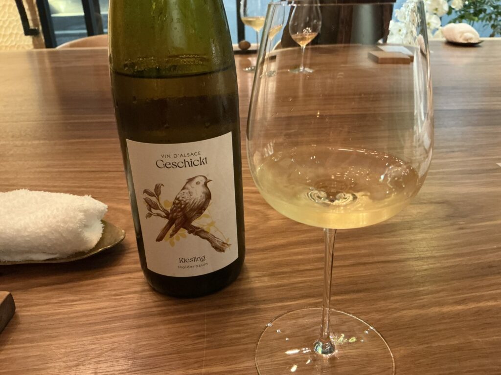 前芝料理店のワイン