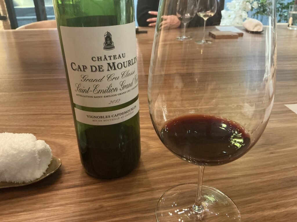 前芝料理店のワイン