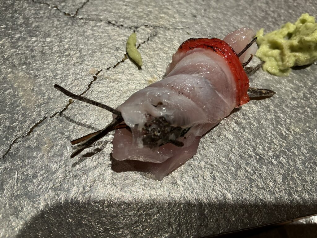 寿司栄のキンメダイ