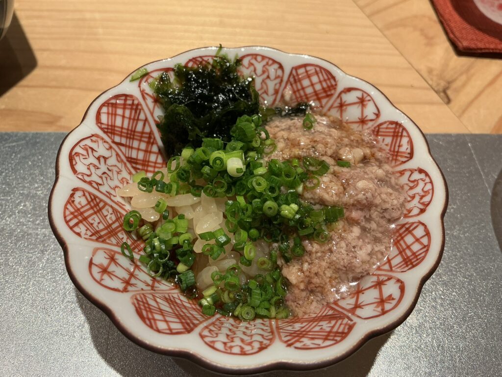 寿司栄のカワハギ