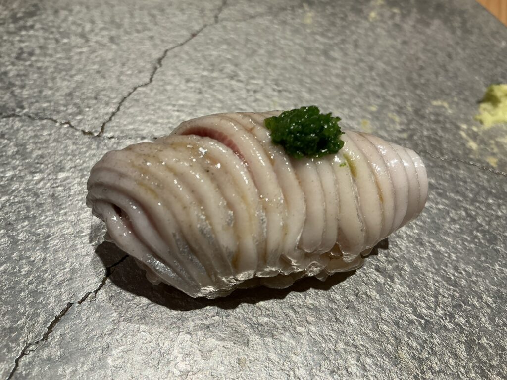 寿司栄のイワシ