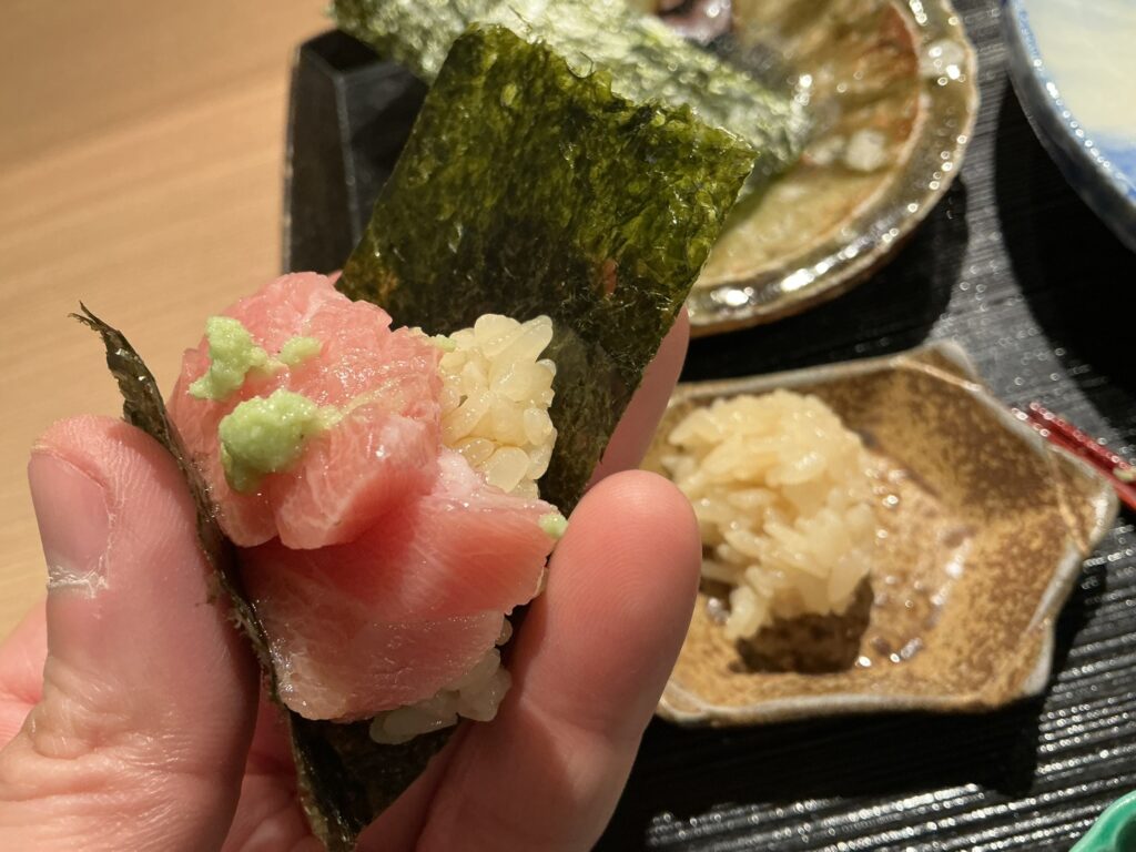 ながもとの中トロ