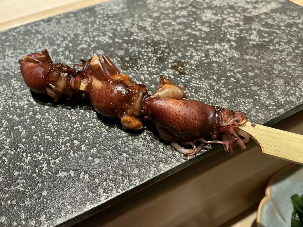 鮨結う紬のホタルイカ