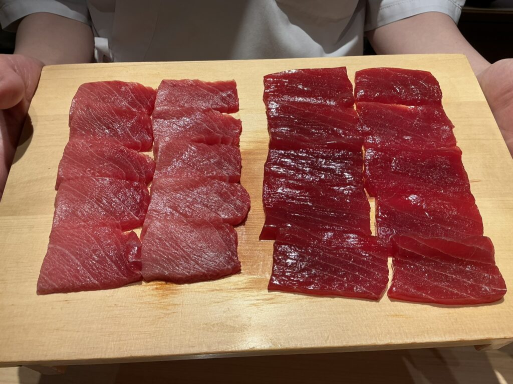 鮨結う紬のマグロ