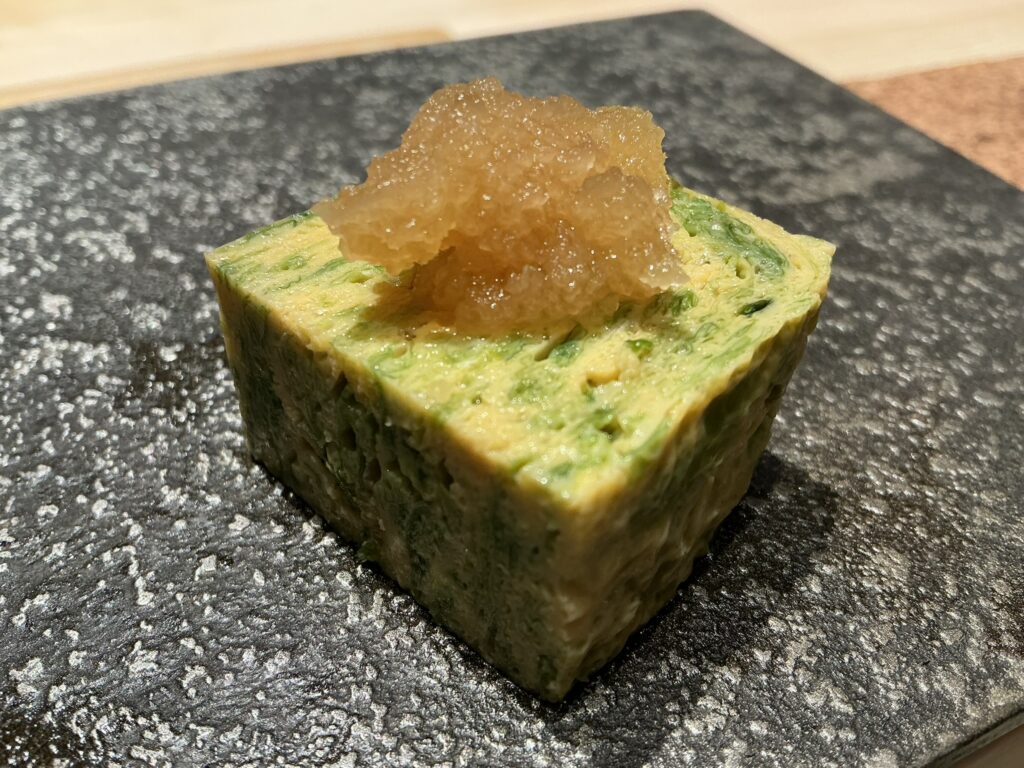 鮨結う紬の玉子