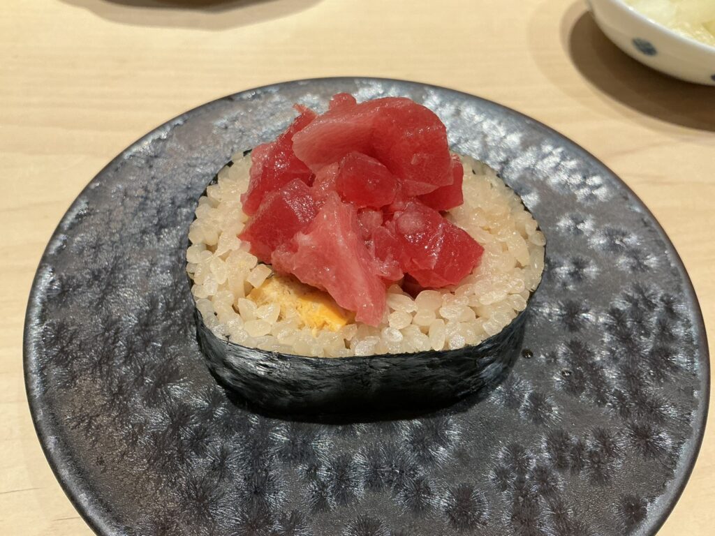 鮨結う紬の福巻き