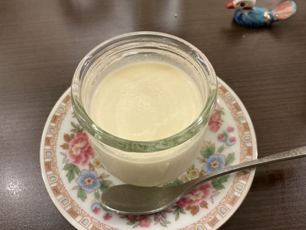 巴蜀の杏仁豆腐