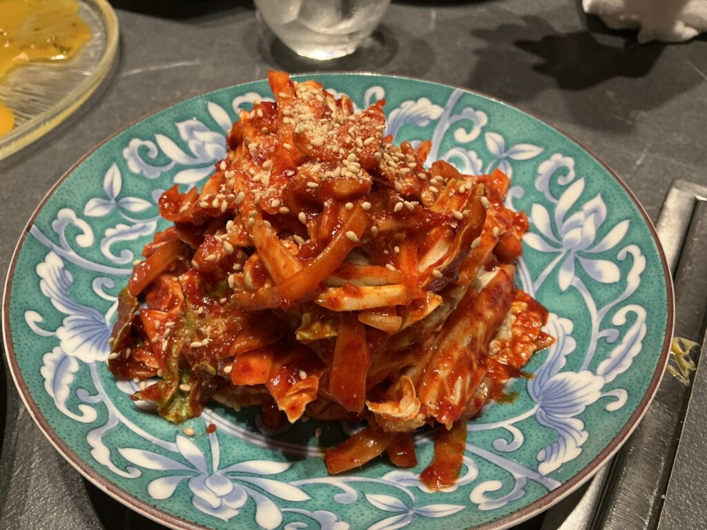 #ヒロキヤの白菜キムチサラダ