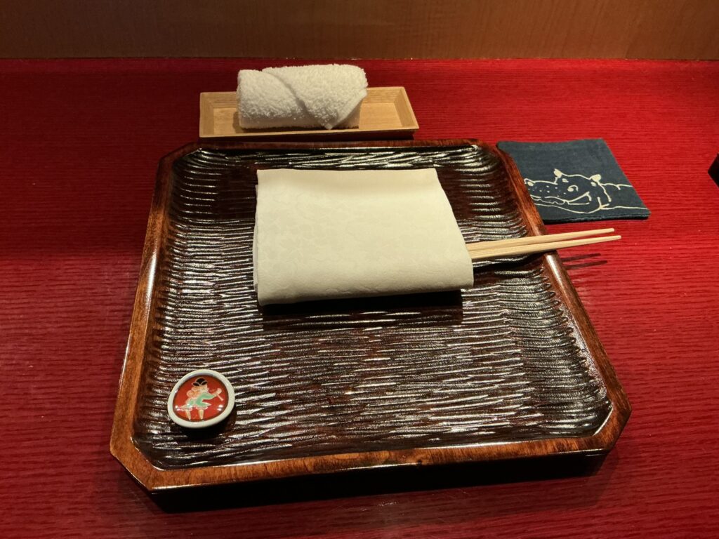 礼讃のカウンターセット