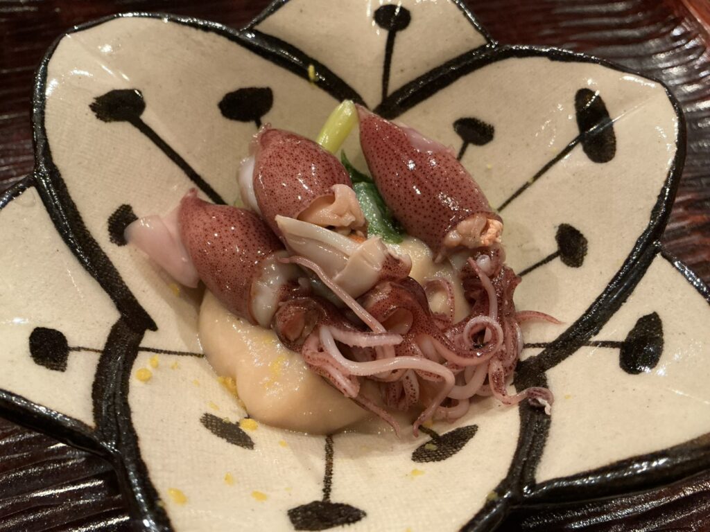 礼讃のホタルイカ