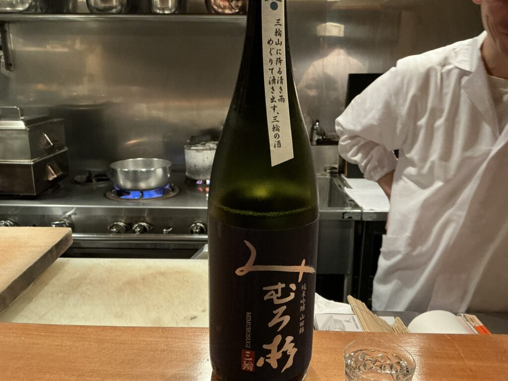 礼讃の日本酒