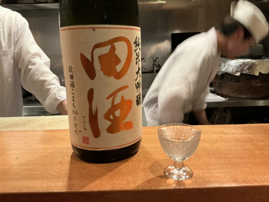 礼讃の日本酒