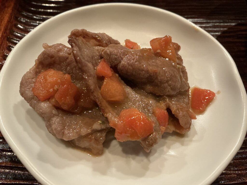 礼讃のトマトすき焼き