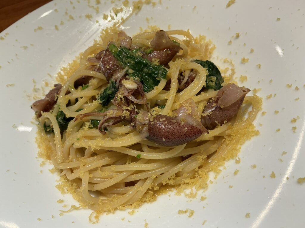 ルオーゴの富山湾　蛍烏賊　菜の花　AOP