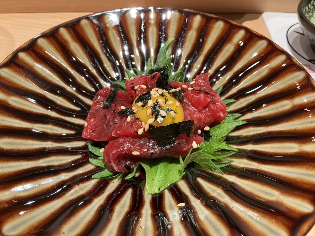 寿司清のマグロのノド