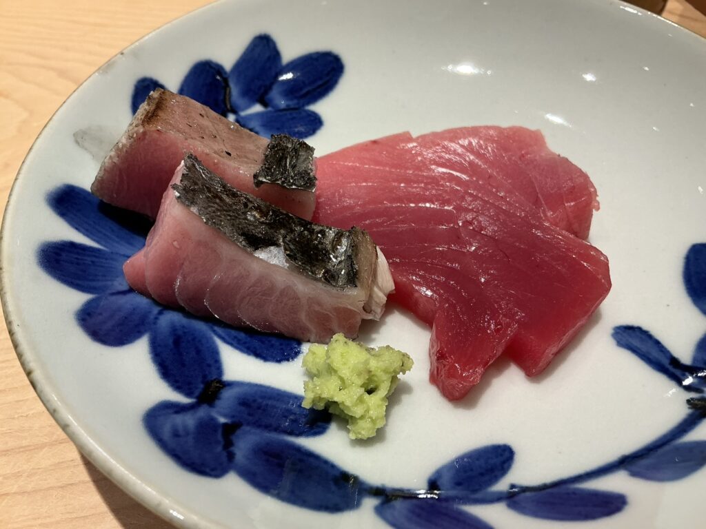 寿司清のメジマグロ