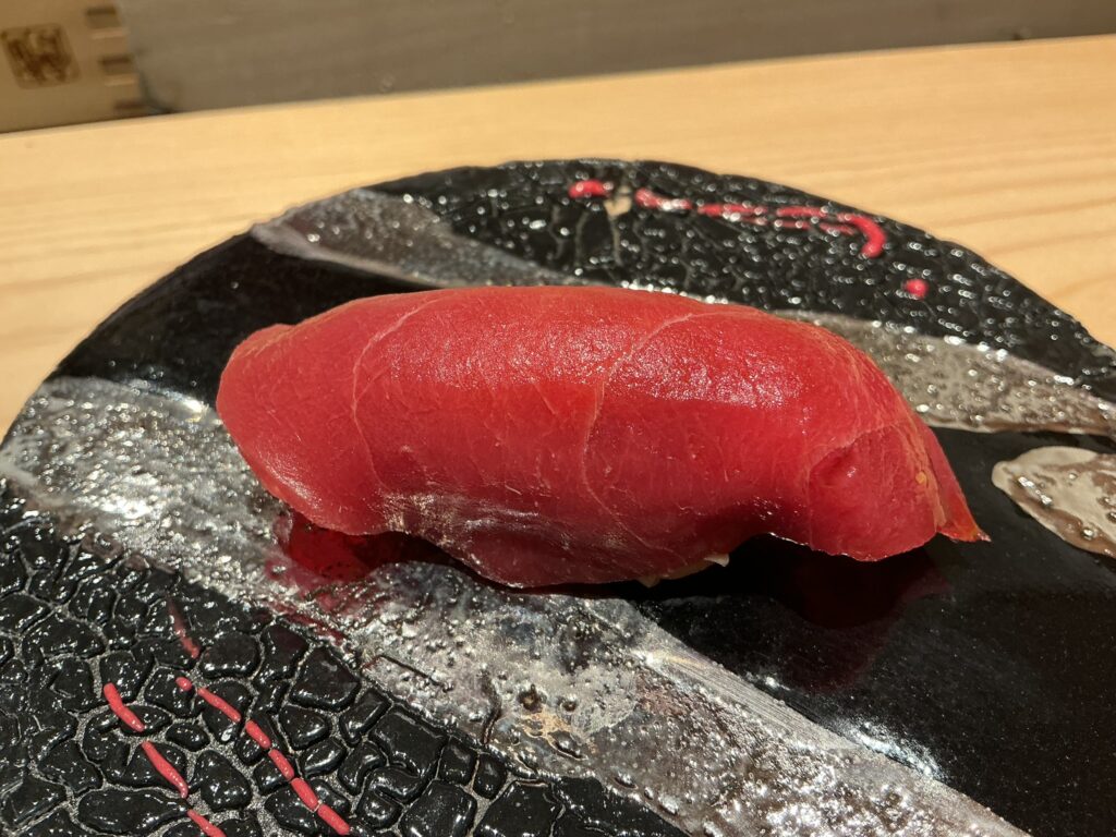 寿司清の腹上の赤身