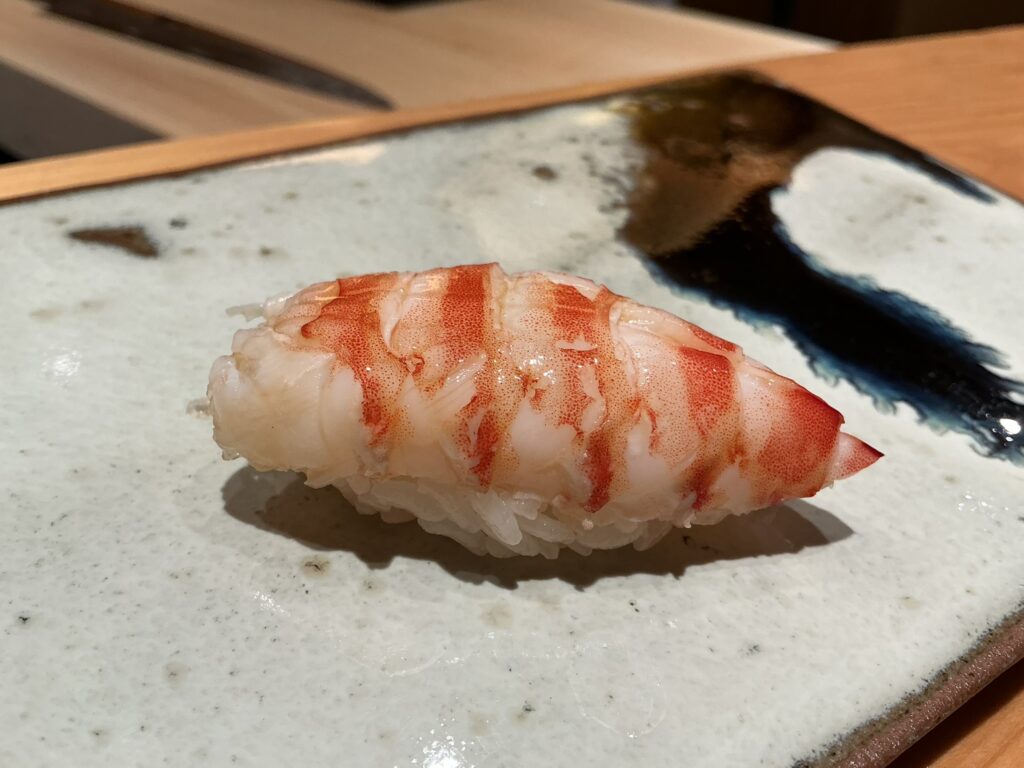 鮨つぼみのクルマエビ