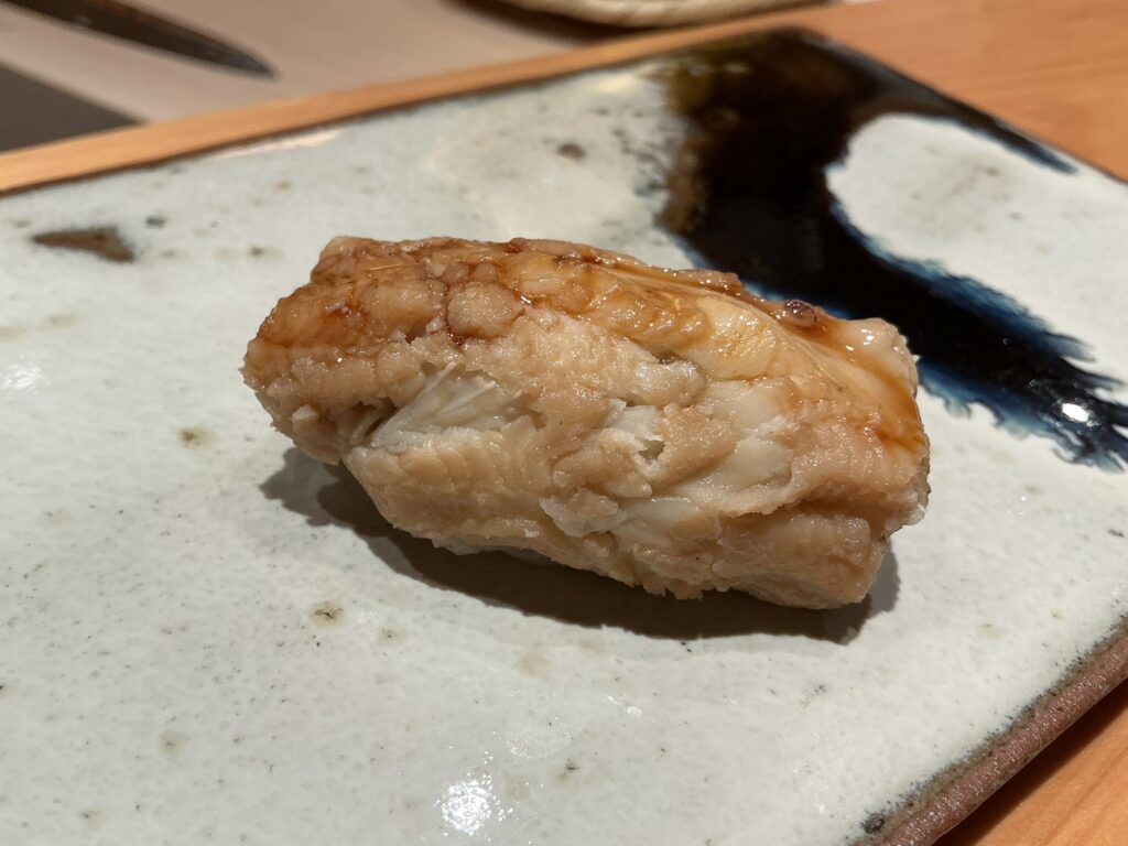 鮨つぼみのアナゴ