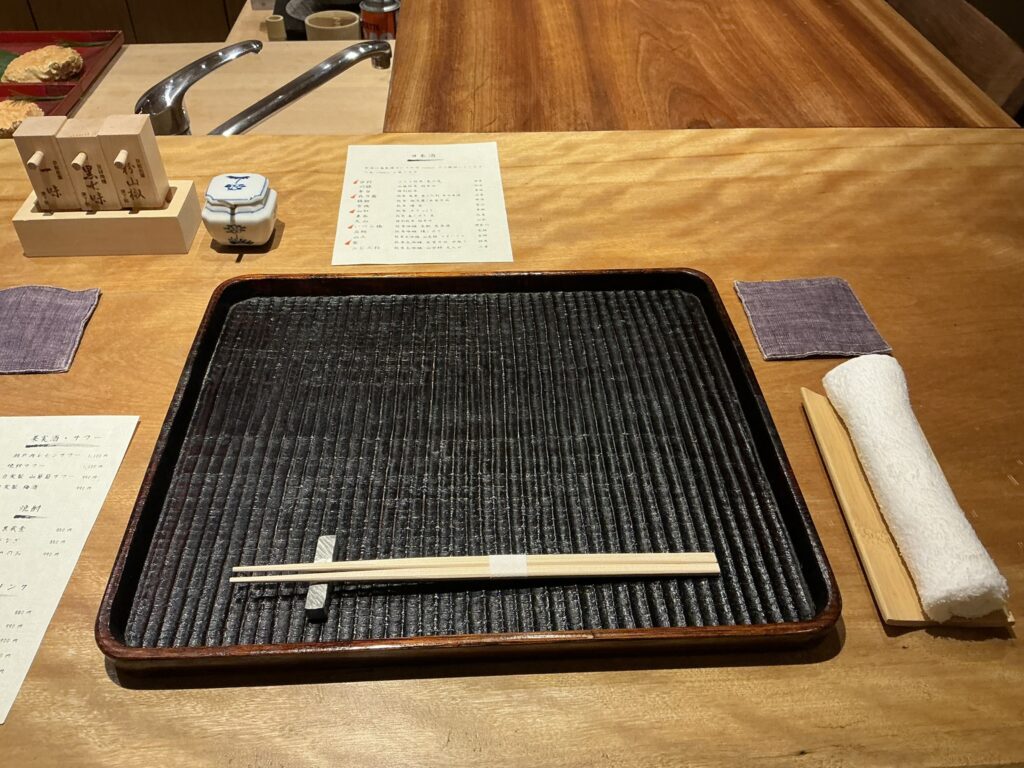 三分楼のカウンターセット