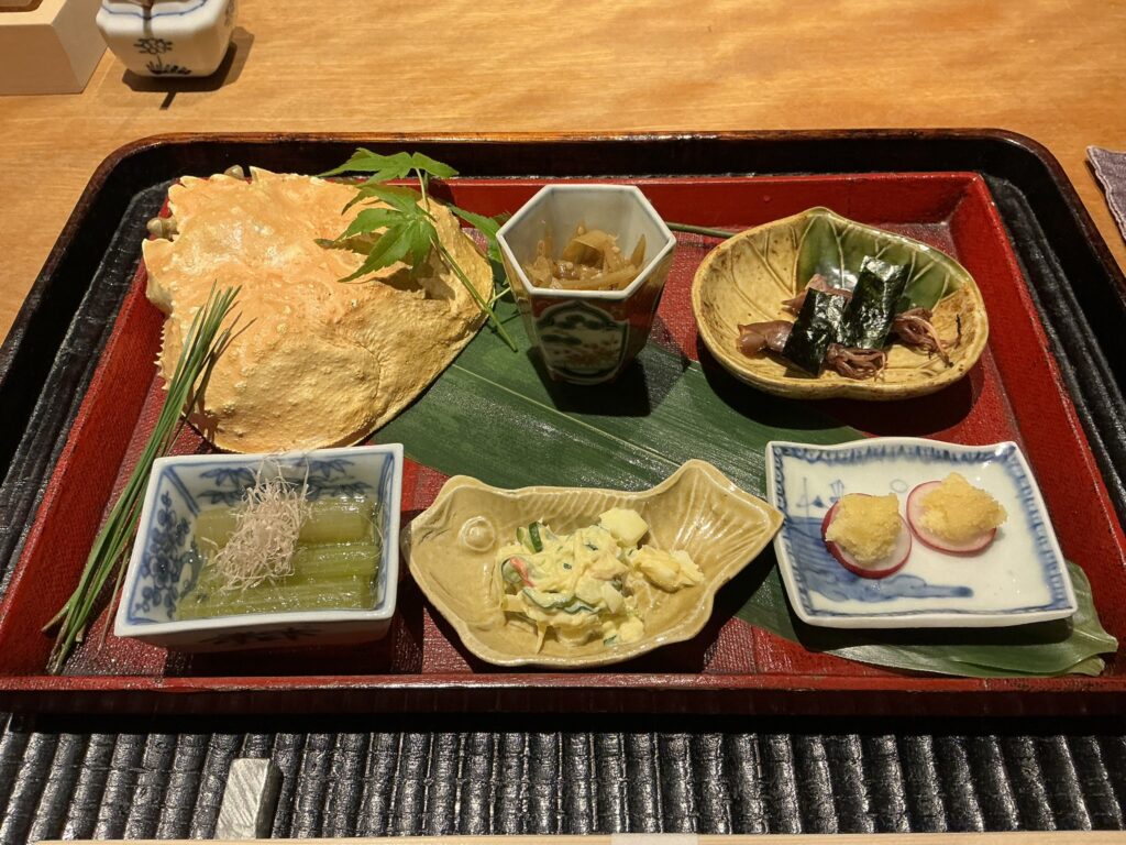 三分楼の季節の八寸