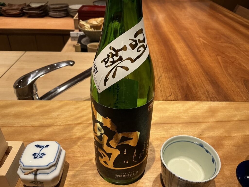 三分楼の日本酒