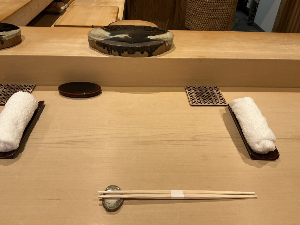 鮨美幸のカウンターセット