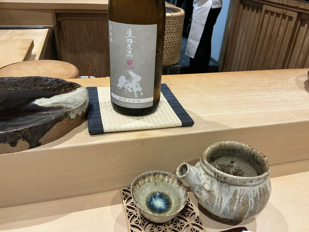 鮨美幸の日本酒