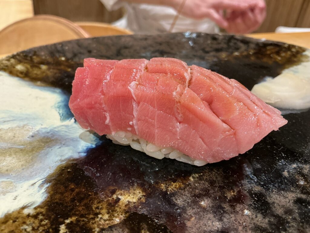 鮨美幸の中トロ