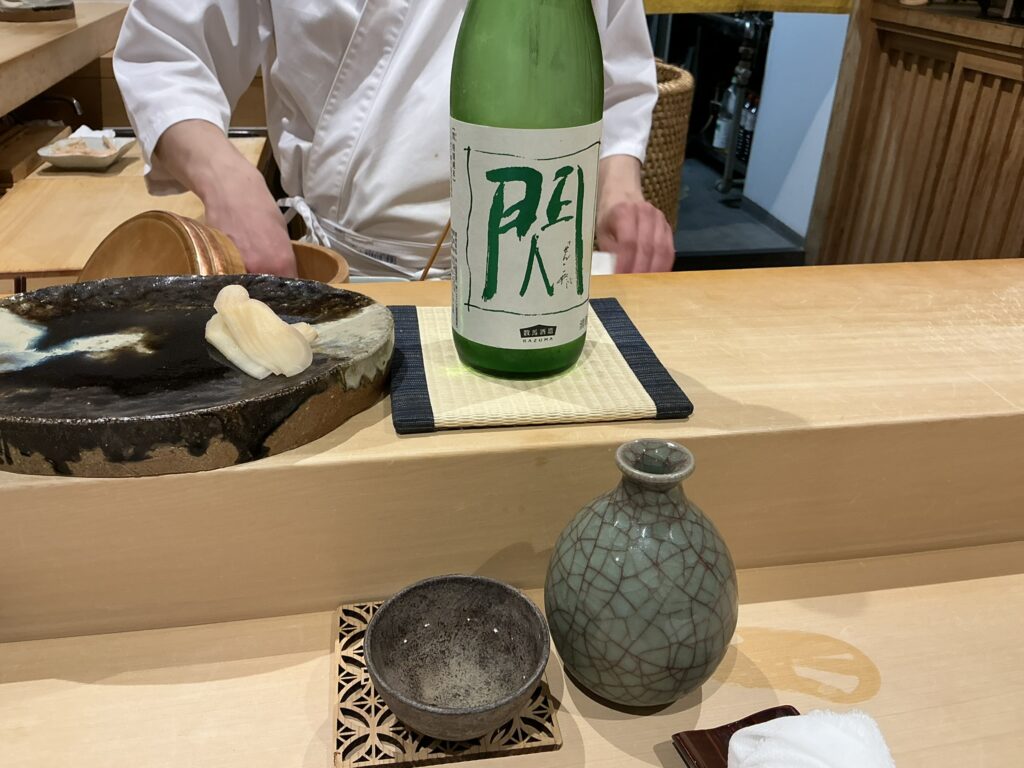 鮨美幸の日本酒