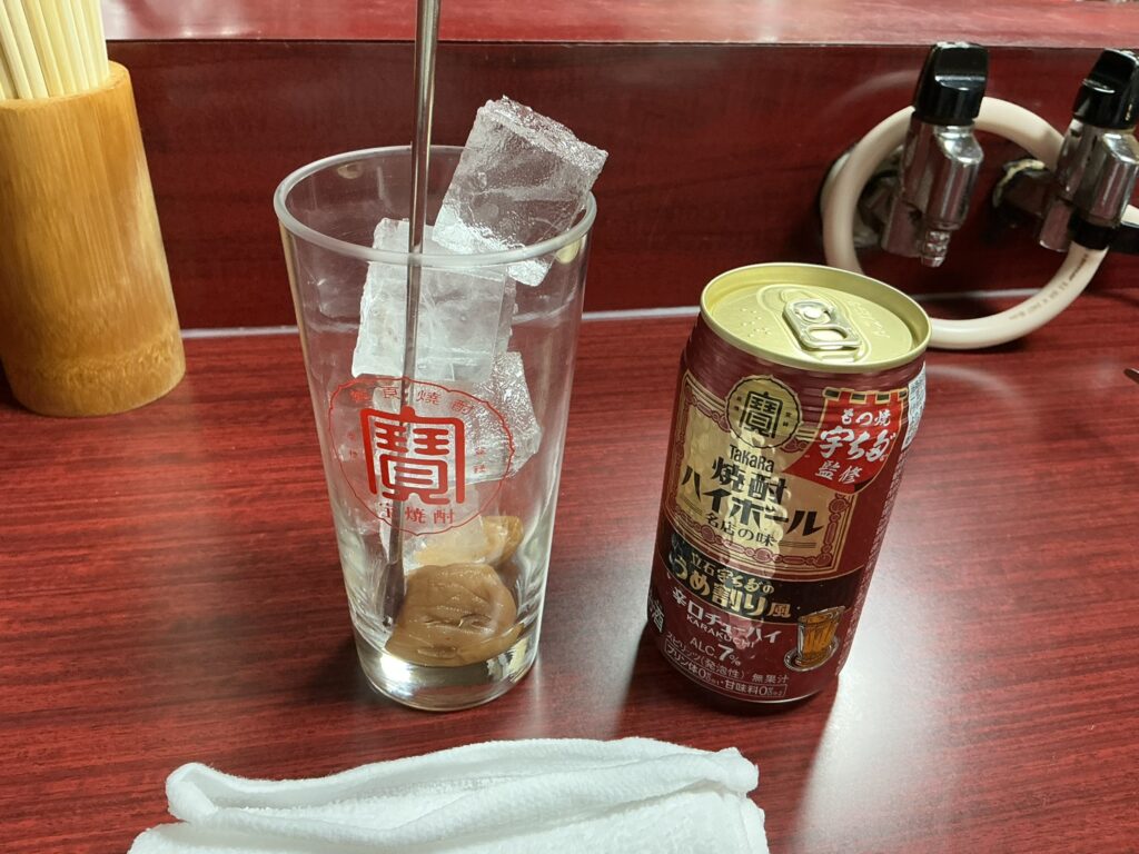 焼肉幸泉の宇ち多チューハイ