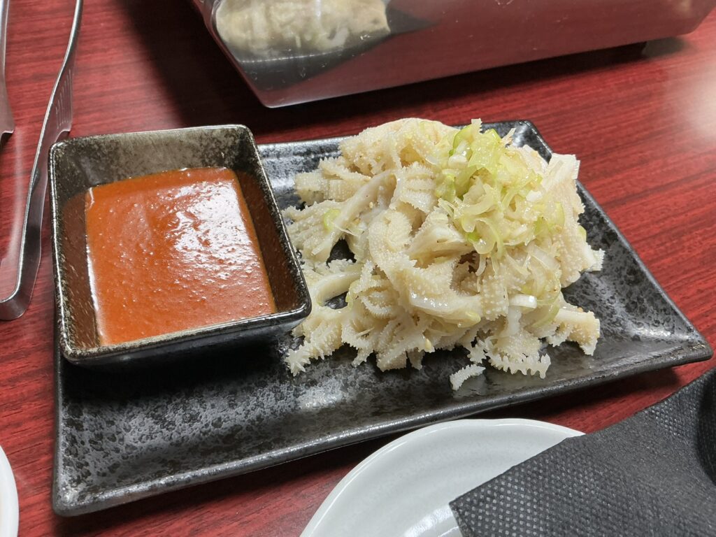 焼肉幸泉のセンマイ