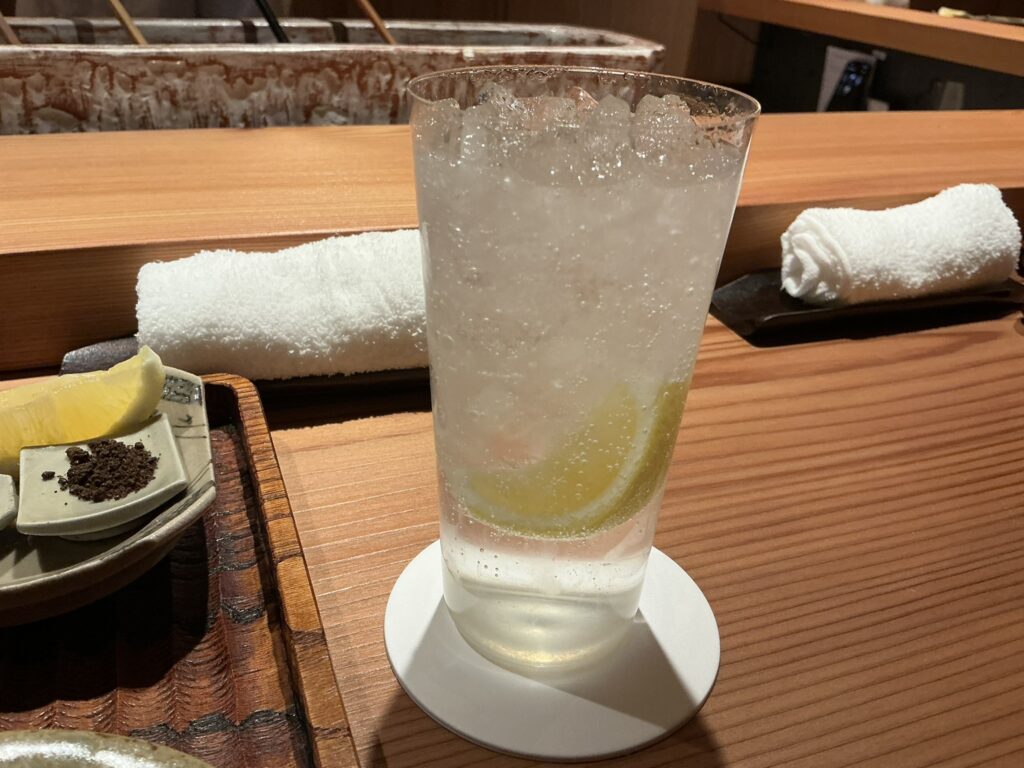 利行のレモンサワー