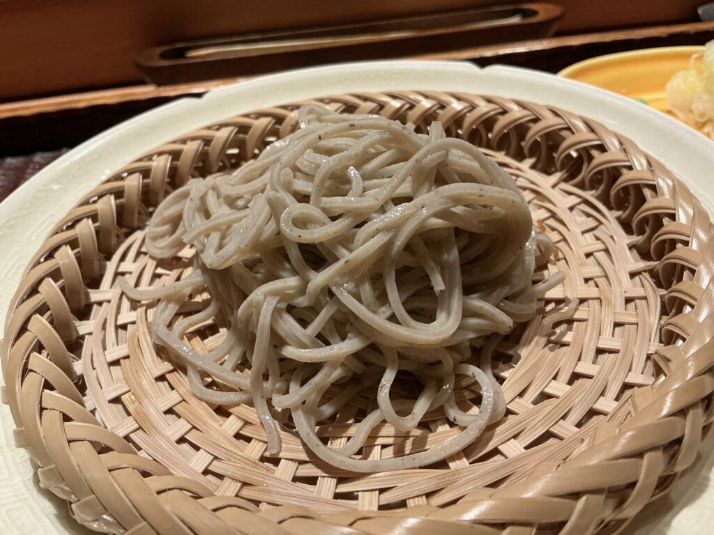 利行の蕎麦